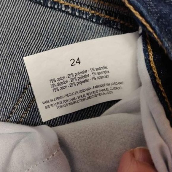 Gloria Vanderbilt Amanda Capri Pants Size 24W - Picture 5 of 5